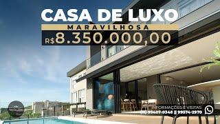 CASA DE LUXO 100% MOBILIADA EM ALPHAVILLE - SP