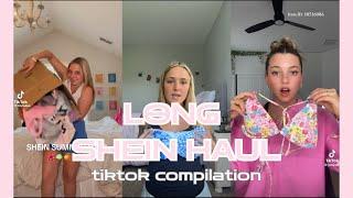  LONG SUMMER SHEIN HAUL  TIKTOK COMPILATION (DUPES, BIKINIS + MORE!!!)