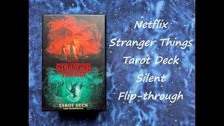 Netflix Stranger Things Tarot Deck - Silent Flip-through