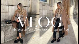 AUTUMN OUTFITS, PACKING FOR PARIS & LIFE CATCH UP | VLOG | Freya Killin