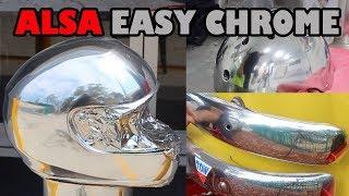 Easy Chrome Brush or Spray on Chrome