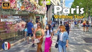  Champs-Élysées Walking Tour | Paris Iconic Avenue | France 2024 | 4k60fps