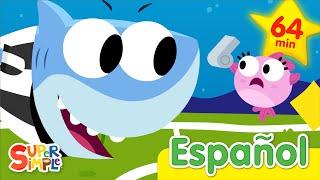 Los Peces Nadan Y Más | Canciones De Verano Para Niños | Super Simple Español