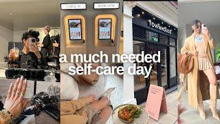 spend a self care day with me | hair, nails, rest & date night