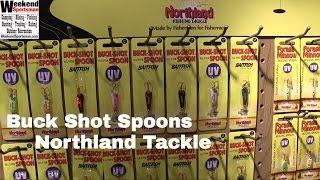 #NorthlandTackle Buck Shot Spoon Ice Fishing Lures | Weekend Sportsman