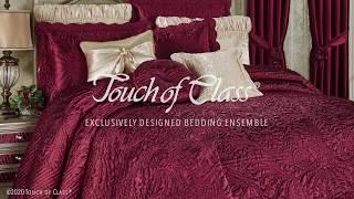 Portia II Satin Bedding - Affordable Luxury from Touch of Class