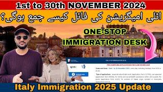 Italy work permit visa 2024 opening date|Italy File submission|Italy Agriculture visa