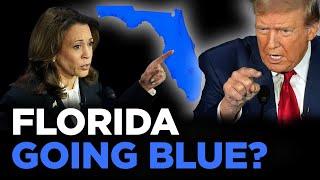 NEW POLL: Florida in PLAY for Democrats. Trump's Lead over Harris SHRINKS; Senate Race TIGHTENS