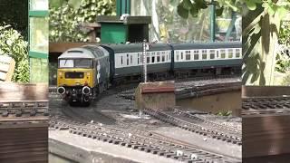 Oakdale 0 Gauge Garden Railway, July 2018. VC010