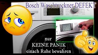 Bosch Waschmaschine defekt nix geht mehr  nicht verzweifeln DIY selbst reparieren für 2€ vs ET 130€