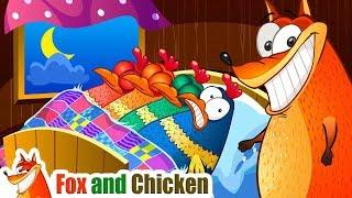 Ten in the Bed | Fox and Chicken Nursery Rhymes & Kids Songs