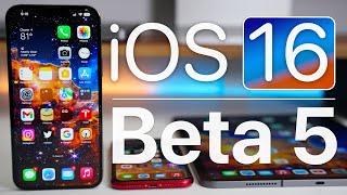 iOS 16 Beta 5 is Out! - What's New?