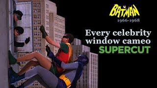 SUPERCUT Every Window Cameo in Batman (1966-1968)