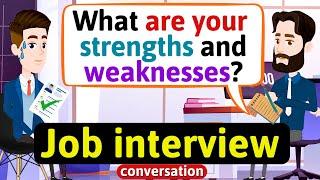 Job interview in English (Practice English Conversation) Improve English Speaking Skills Everyday