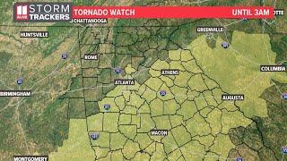 Live radar | Tracking severe storms moving through metro Atlanta, north Georgia