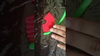 Clay craft idea| clay watermelon#diy #storts #craft #clay #claycraft #storts #storts #storts #yt