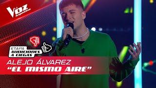 Alejo Álvarez - "El mismo aire" - Audiciones a Ciegas - La Voz Argentina 2022