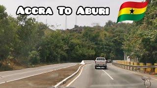 From Oyarefa (Accra) To Aburi In Ghana | MrAgyengoVlogs