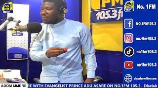 no1fm105.3  Live Stream  ;  ADOM MMERE [13th OCT 22]