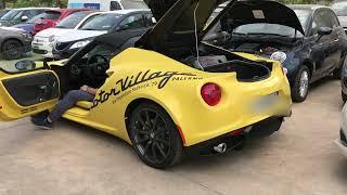 Alfa romeo 4c sound exhaust