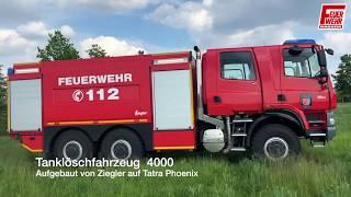 Tanklöschfahrzeug (TLF) auf Tatra Phoenix