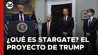  Qué es STARGATE, el MEGAPROYECTO de TRUMP de INTELIGENCIA ARTIFICIAL para competir contra CHINA