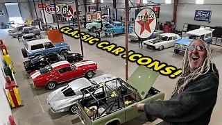 Millions Of Dollars In Cars / Legacy Car Shop Tour / Alberta Rust Bros Coast 2 Coast!!