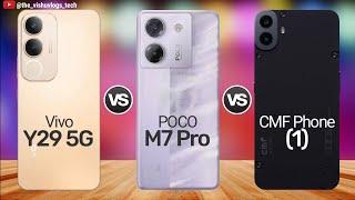 Top 3 Smartphone under 15000; Vivo Y29 5G vs POCO M7 Pro vs CMF Phone 1 - Which One is Better? 