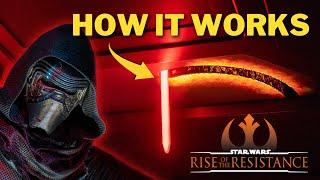 How It Works: Disney's Rise Of The Resistance Lightsaber #shorts