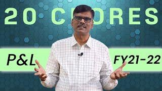 P R Sundar's FY21-22 P&L REPORT | Annual Performance Review!