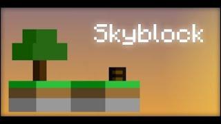 СКАЙБЛОК ВЫЖИВАНИЕ ОТ 3-го ЛИЦА | SKYBLOCK SURVIVAL #1