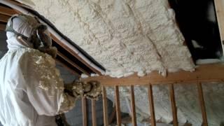 HRV Heat Recovery Systems  & air tightness using only  spray foam