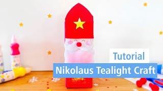 Nikolaus Tealight Craft ▪ DIY for KIDS | STAEDTLER