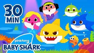 8-Bit Baby Shark and more | +Compilation | Best Baby Shark Songs | Baby Shark Official