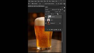 How to Moisten a Beer Glass | Photoshop Tutorial