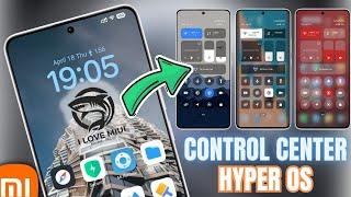 Top 5 Hyper OS Themes Support Control Center | I Love Miui