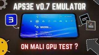 APS3e v0.7 [PS3] UPDATE on Android Mali GPU - Best Settings & Test!