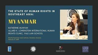 The State of Human Rights in Southeast Asia: Myanmar