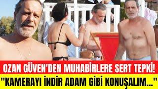 Ozan Güven yine muhabirlerle tartıştı! "Kamerayı indir, adam gibi konuşalım!"