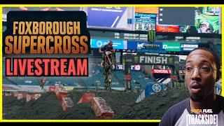 Foxborough Supercross Livestream Hangout! WILL THE MUD WILL SHAKE UP THE POINTS!
