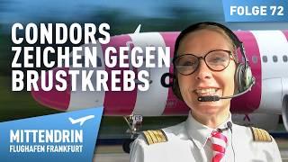 Condor's pink plane - A sign against breast cancer | Mittendrin - Frankfurt Airport 72