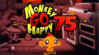 Игра "Счастливая Обезьянка 75" (Monkey GO Happy 75) - прохождение