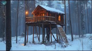 Masterpiece in the Trees: Preparing a Treehouse for Winter!@theturkishviking-bushcraft