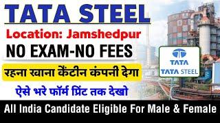 Tata Steel Jamshedpur Recruitment 2024 Apply Online | Tata Steel Me Job | Job Vacancy 2024 | Job