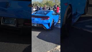 trio of nsx type s cars out on display #honda #acura #exotic #collection #rare #limited #edition