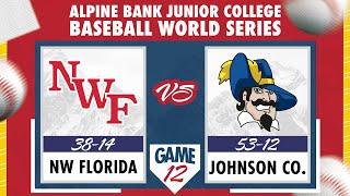 Game 12: Northwest Florida v. Johnson County