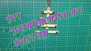 DIY ACTION WEIHNACHTSDEKO BASTELN 2019 " I LOVE CHRISTMAS " Tina's Creative Art