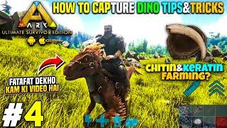 HOW TO CAPTURE ANY DINOS TIPS&TRICKS ARK MOBILE UNLIMITED EDITION (HINDI) #4