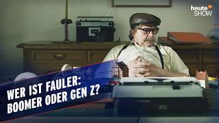 Boomer vs. Gen Z: Welche Generation hat es schwerer? | heute-show