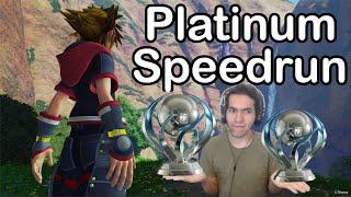 I Was Crazy Enough To Do a KH3 Platinum Trophy Speedrun